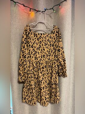 Leopard Print Dress (10 girls)